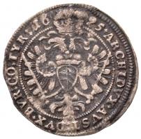 Ausztria 1695. 3kr Ag "I. Lipót" Bécs (1,48g) T:2 patina / 
Austria 1695. 3 Kreuzer Ag &q...