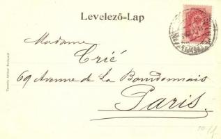 Budapest V. Szabadság tér, City Kávéház. Taussig Arthur kiadása