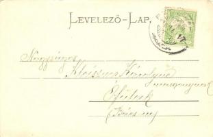 Pécsvárad, látkép a Járásbírósággal (kopott sarok / worn edge)