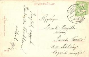 Sásd, Jegyzői lak, Vasútállomás, Járásbírósági fogház. Schwarcz Lipót kiadása