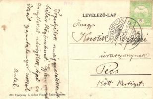 Sárospatak, Tanítóképző intézet főépülete. kiadja Eperjessy J. utóda Fischer Lajos (EK)