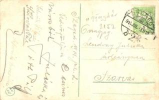 Szeged, Csongrádi takarék új palotája, Leinzinger Gyógyszertár, Gevay Béla fényképész (EB)