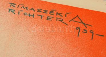 1939 Rimaszéky-Richter Aladár (1898-?): Magyarok! Egy táborba! Klösz Budapest, offset, 96×62 cm