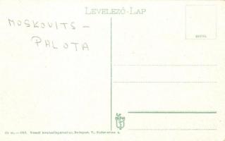 Nagyvárad, Oradea; Moskovits Palota, Szent László tér, Hitelbank, Réti Jenő és Glary Gusztáv üzlete ...