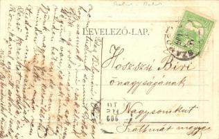 Szamosújvár, Gherla; Járásbíróság palota / court palace (fl)