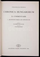 Johannes de Thurocz [Thuróczi János]: Chronica Hungarorum [Magyarok Krónikája] I-II/1-2. Bibliotheca...