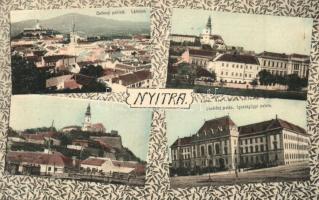 Nyitra, Nitra; Igazságügyi palota / palace of justice, Art Nouveau