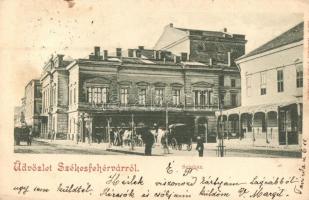 1898 Székesfehérvár, Színház, kiadja Klökner Péter (EK)