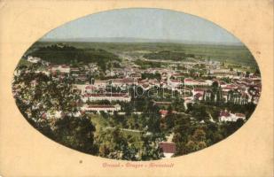 Brassó, Kronstadt, Brasov; látkép / general view (EK)