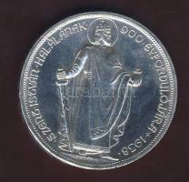 1938. 5P Ag "Szt.István" fantáziaveret (Artex) T:PP pici ph.