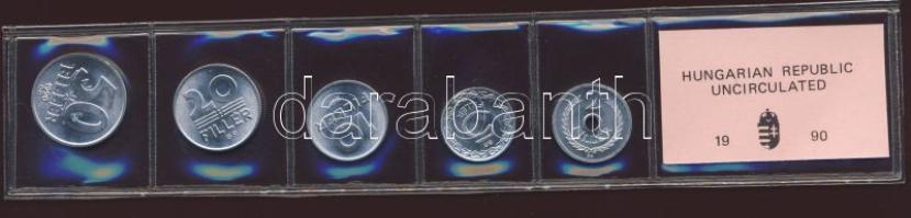 1990. 2f-50f 5klf db szettben T:1