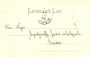 1898 Tátra, Poprádi tó és menház / lake and rest house (Rb)