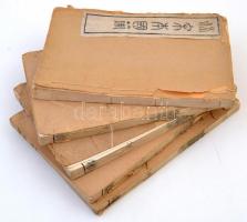 A Hadviselő Államok 
Tradicionális kínai fanyomatú könyv. Komplett sorozat. 5 kötetben Qian Daxin e...