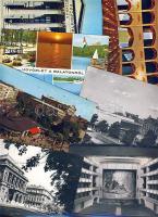 9db színházakat, operákat ábrázoló színházakkal kapcsolatos képeslap