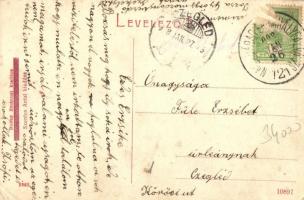 Székelyhíd, Sacueni; Izraelita templom, zsinagóga. Dubay Emánuel és Szentes Antal kiadása 2262. / sy...