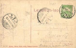 Balassagyarmat, Fő utca, Magyar Király szálloda, kiadja Darvai Ármin utóda No. 983