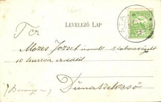 Báta, utcakép. Gutmann Bernát kiadása