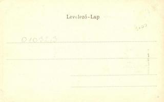 Gödöllő, Erzsébet királyné szobra, kiadja Nemesánszky Józsefné, Art Nouveau litho