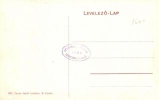 Békéscsaba, Fő tér, piac, Kács Mária, Leszich Kálmán, Lőwy Jakab L. és Társa és Reisz Gyula üzlete, ...