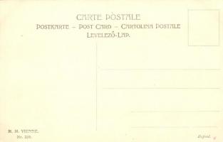 5 db régi R.R.v. Wichera művészlap, M. Munk Vienne Nr. 229. sorozat / 5 pre-1945 R. R. v. Wichera ar...