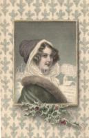 5 db régi R.R.v. Wichera művészlap, M. Munk Vienne Nr. 229. sorozat / 5 pre-1945 R. R. v. Wichera ar...