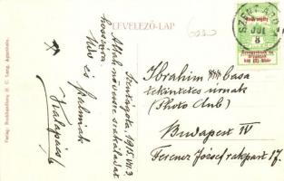 Szentágota, Agnetheln, Agnita; Új utca / Neugasse / street view (EK)