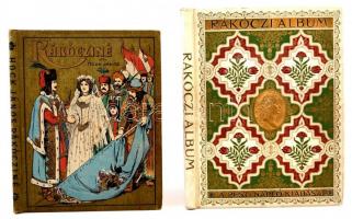 2 Rákóczi témájú könyv: 
Rákóczi album. II. Rákóczi Ferenc és kurucai. A Pesti Napló előfizetőinek ...