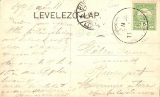 Vízakna, Ocna Sibiului; Seiser cukrászda és terasza, pincérnők / pastry shop, confectionery, terrace...