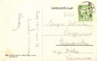 Fadd, Halászbárka a várszegi erdészlakkal  (EK)