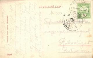 1905 Mádéfalva, Siculeni; Emlékoszlop leleplezési ünnepélye október 8-án. Szvoboda József kiadása / ...