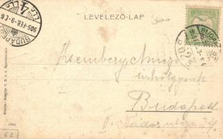 Budapest V. Müller étterme az Országos Kaszinó palotájában, konyha belső szakácsokkal és étlappal. R...