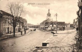 Jaromer, Jakobske predmesti / suburb, street view