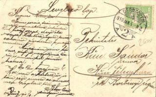 Debrecen, Piac utca, Hungária szálloda, Löbl Gyula és társa üzlete (EK)