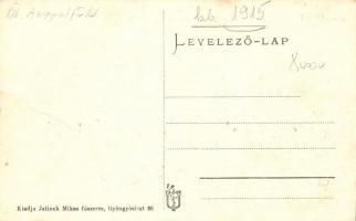 Budapest XIII. Angyalföld. Gyöngyösi út, Palotai úti kislakások, Jelinek Miksa üzlete és saját kiadá...