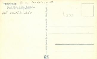 Budapest XIII. Pesti Izraelita Hitközség kórháza, női zsidó kórház. Kaszab Aladár és Józsa Poliklini...