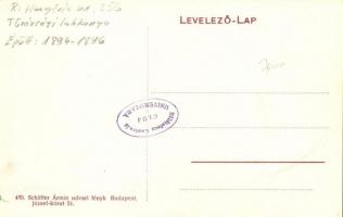 Budapest X. Gróf Andrássy laktanya, Ágyúpark. Hungária út 256. Schäffer Ármin