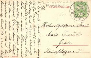 1910 Budapest IX. Gróf Nádasdy kaszárnya tiszti épülete. Haller utca 7-9