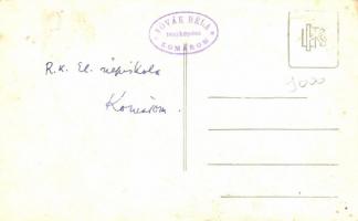 Komárom, Komárno; Római katolikus elemi iskola / school, Novák Béla photo (Rb)