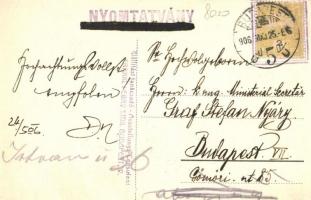 1906 Budapest, Országos Vas és Fémipari Kiállítás a Városligeti Iparcsarnokban, Rendezi a Magyar Vas...