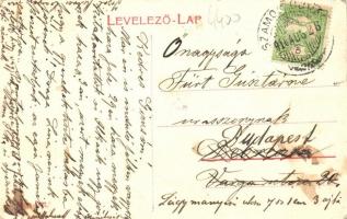 Szamosújvár, Gherla; Fegyintézeti őrtanya az igazgatósági épülettel. W. L. 4877. / prison guard, dir...