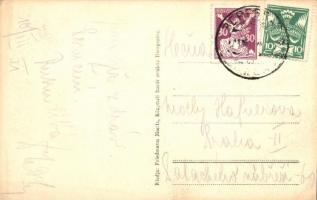 Beregszász, Berehove; vasútállomás. Friedmann Moritz kiadása / railway station