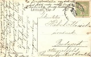 Siófok, csónak kikötő. Weisz Lipót kiadása