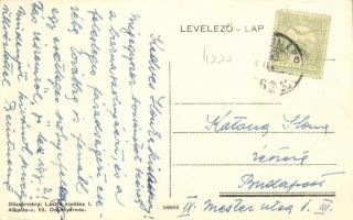 Budapest I. Alkotás utca, Úri és női divatáruhát. Böszörményi László kiadása (EK)