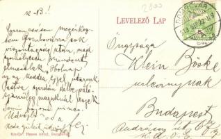 Dombóvár, Bezerédy utca Reich Herman üzletével. Haasz Antal kiadása