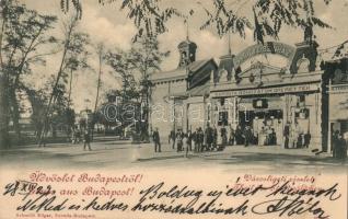 1898 Budapest XIV. Városliget, Első Budapesti Variete Színház