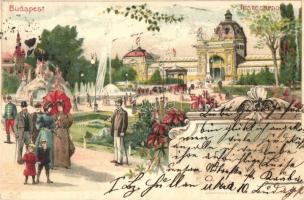 1899 Budapest XIV. Iparcsarnok. Kunstanstalt Kosmos litho