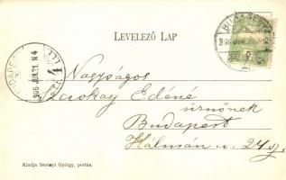 Budapest II. Lipótmezei elmegyógyintézet kápolnája, belső. Kiadja Serényi György (EK)