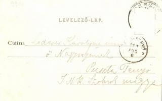 Cegléd, Indóház, Vasútállomás vagonokkal, Sárik Gyula kiadása  (Rb)