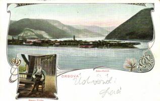 Orsova, Ada Kaleh, Bego Türke, Art Nouveau