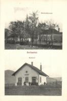 Széleskút, Solosnica; Vasútállomás, Vasút utca / railway station, street view